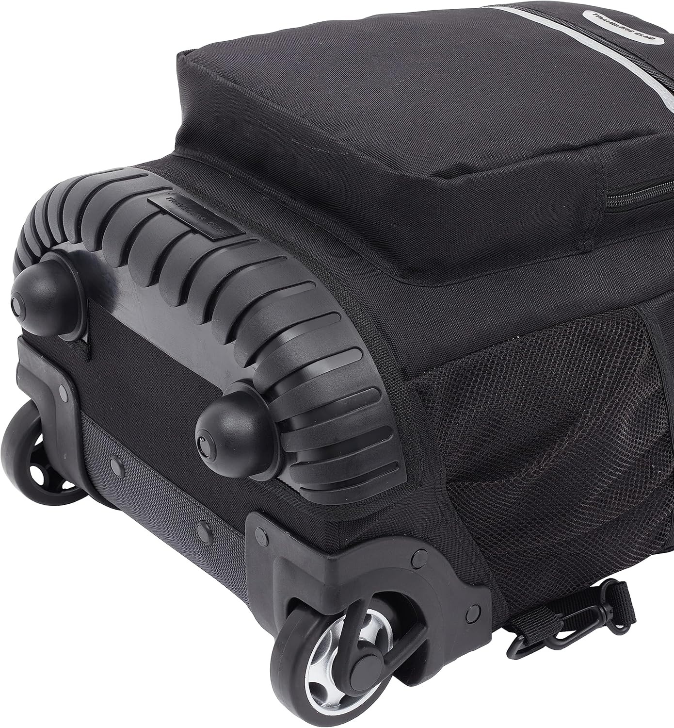 image:imageTravelers Club 18 Rolling Backpack with Shoulder Straps BlackBlack