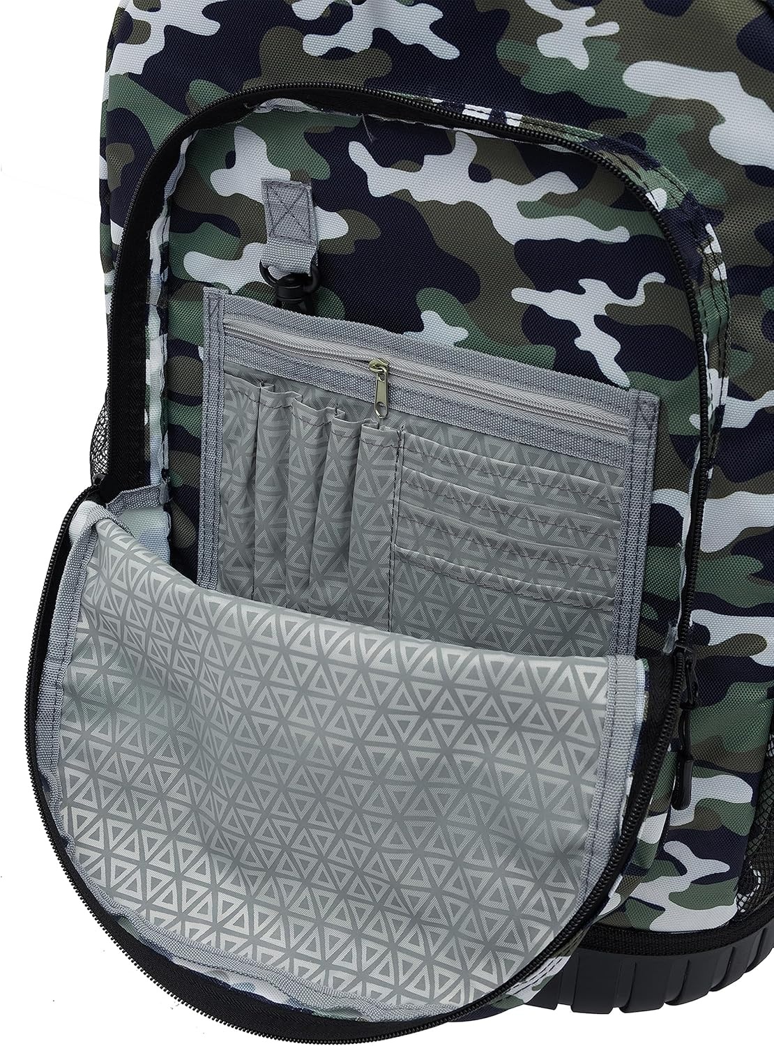 image:imageTravelers Club 18 Rolling Backpack with Shoulder Straps BlackCamo