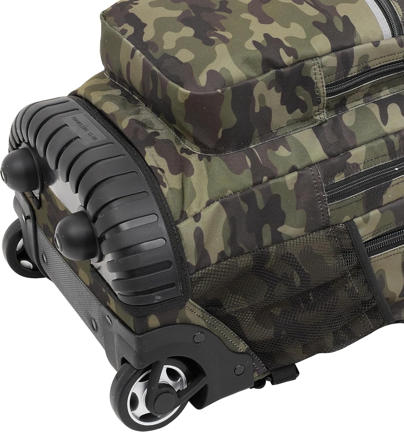 image:imageTravelers Club 18 Rolling Backpack with Shoulder Straps BlackCamo