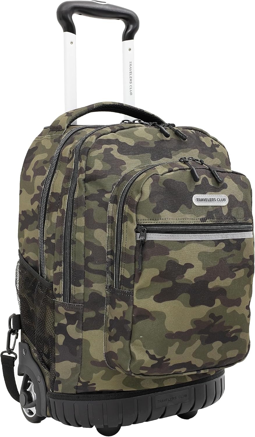 image:imageTravelers Club 18 Rolling Backpack with Shoulder Straps BlackCamo