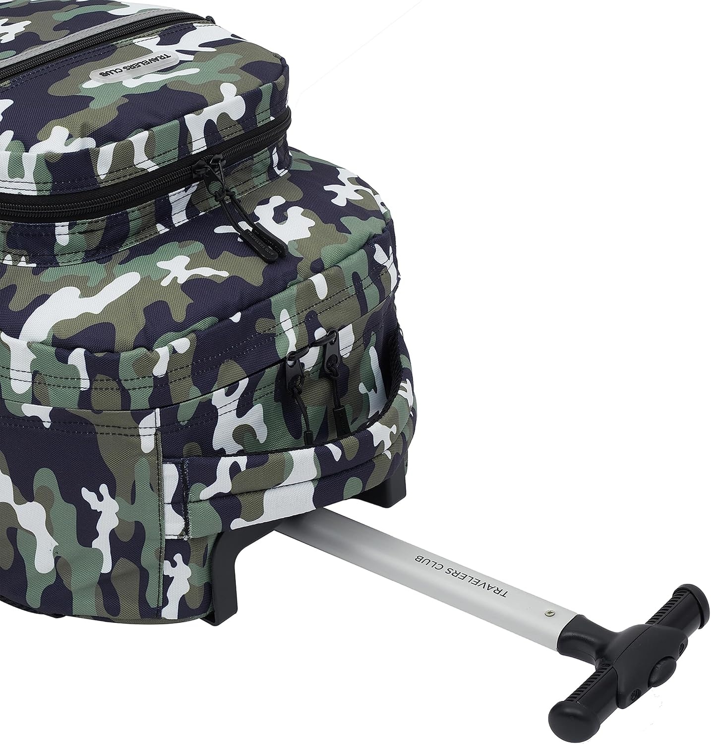 image:imageTravelers Club 18 Rolling Backpack with Shoulder Straps BlackCamo