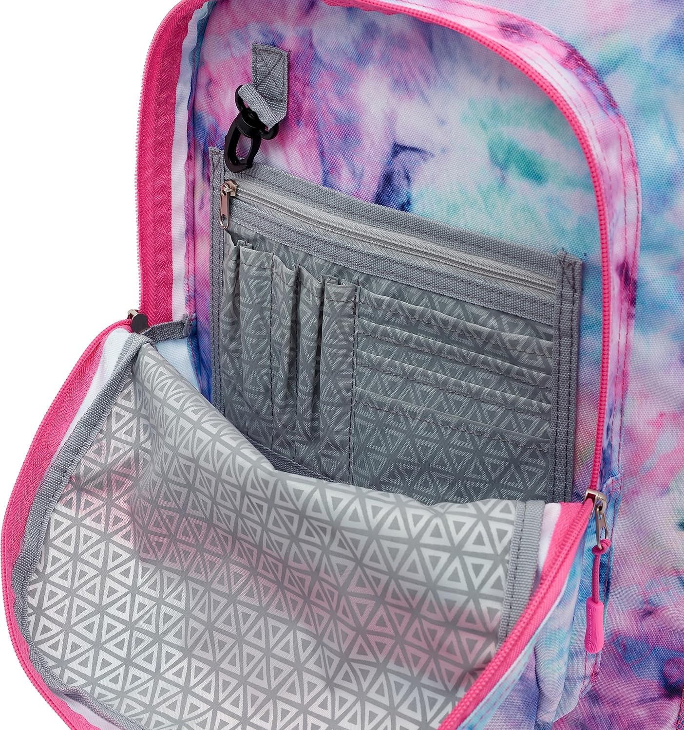 image:imageTravelers Club 18 Rolling Backpack with Shoulder Straps BlackTie Dye