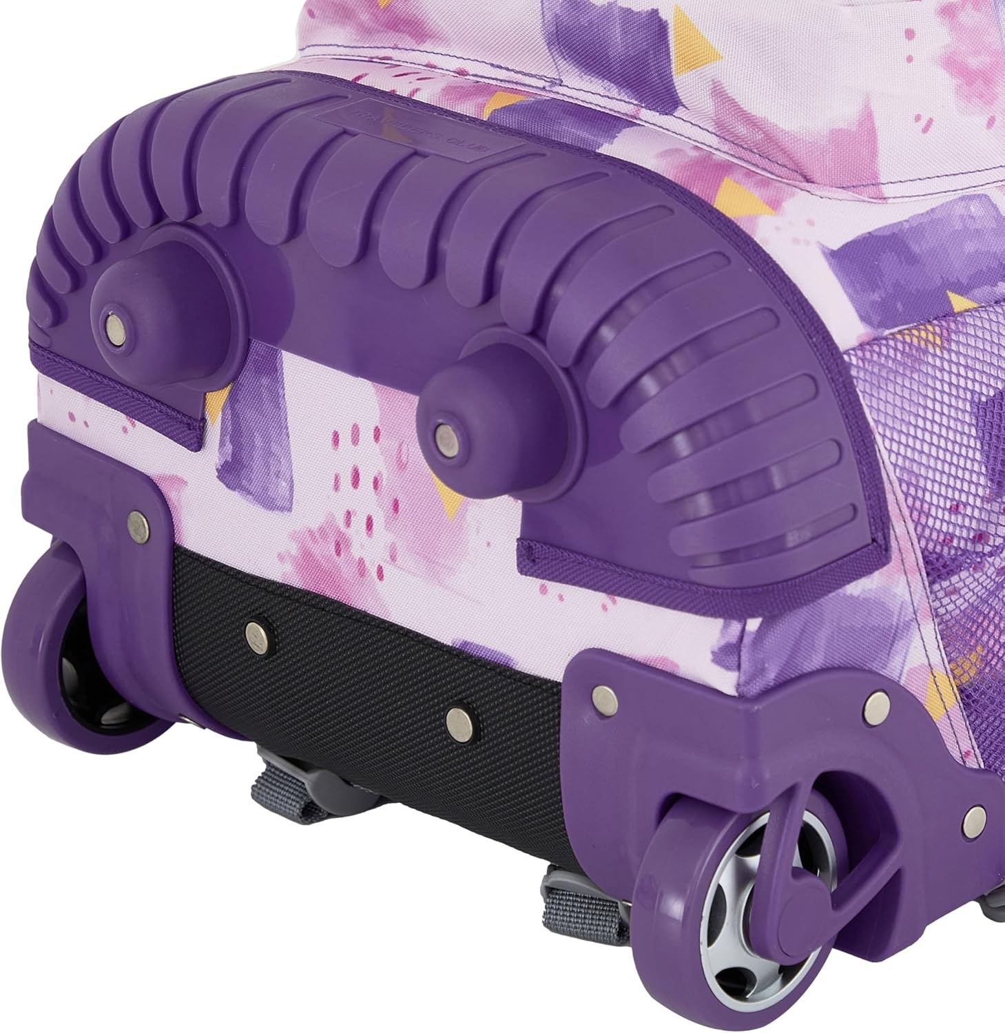 image:imageTravelers Club 4 Piece Rolling Backpack Set With AccessoriesHeartWater