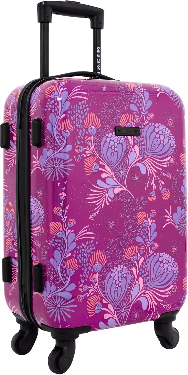 image:imageBella Caronia 3 Piece or 20 CarryOn Set Voguish Luggage Set Desert Pattern 3 Piece SetStyle Flora