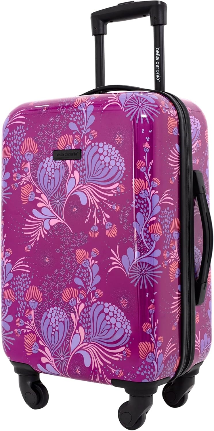image:imageBella Caronia 3 Piece or 20 CarryOn Set Voguish Luggage Set Desert Pattern 3 Piece SetStyle Flora