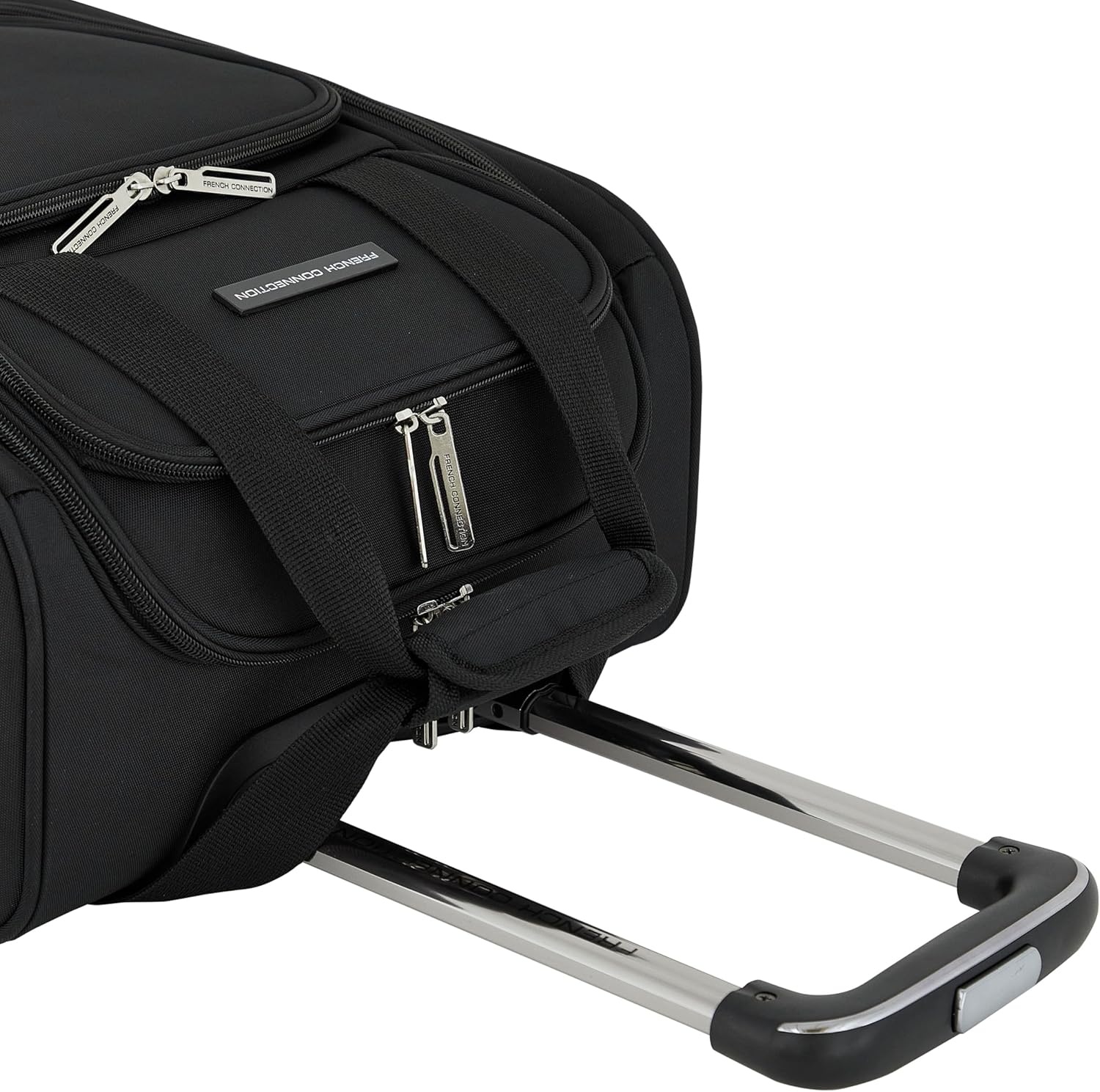 image:imageFrench Connection 16 Underseat CarryOn Luggage with USBUSBC Ports BlackBlack
