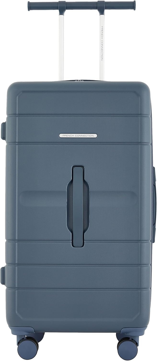 image:imageFrench Connection 2 Piece Trunk Luggage Set Quiet ShadeNavy