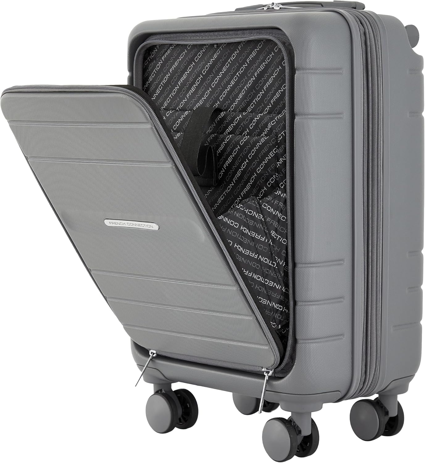 image:imageFrench Connection 2 Piece Trunk Luggage Set Quiet ShadeQuiet Shade
