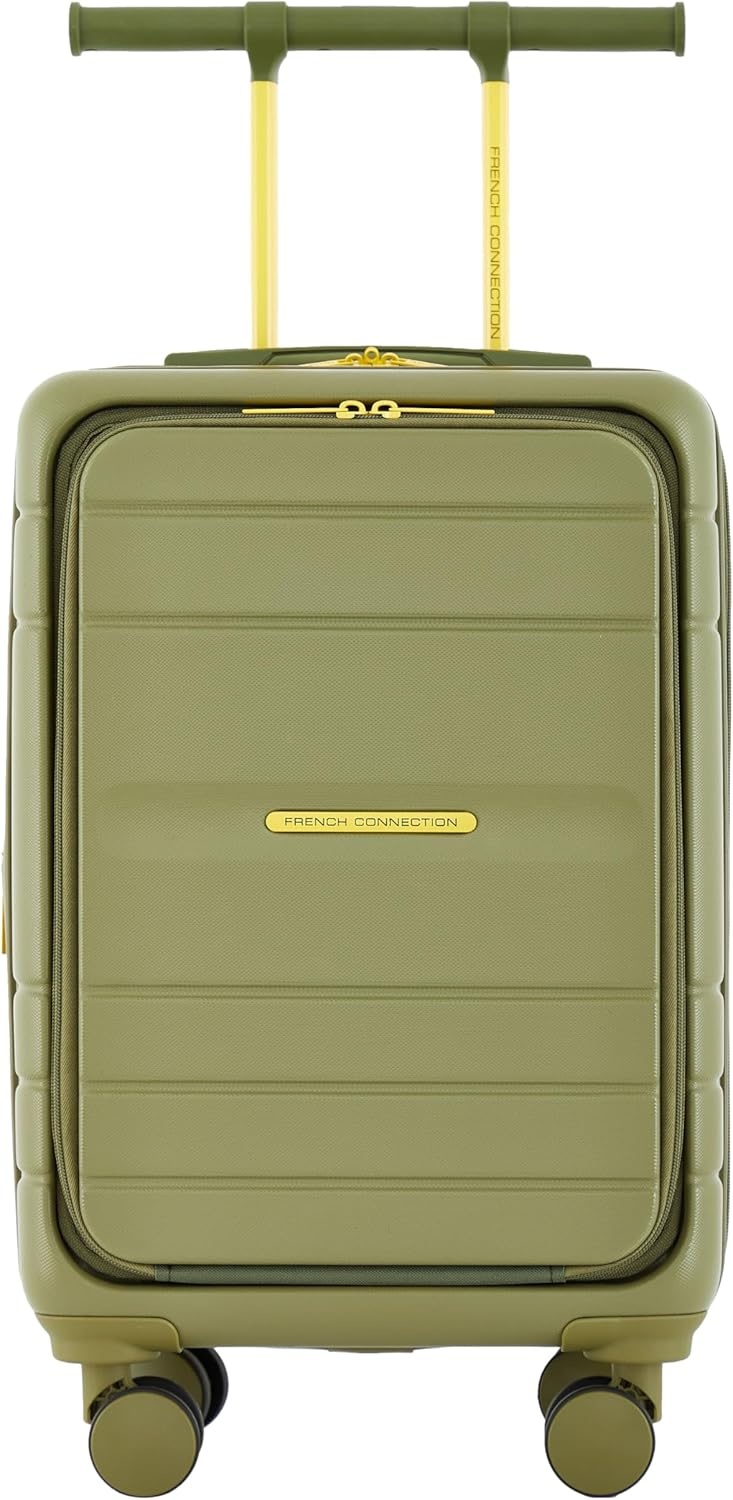 image:imageFrench Connection 2 Piece Trunk Luggage Set Quiet ShadeSage