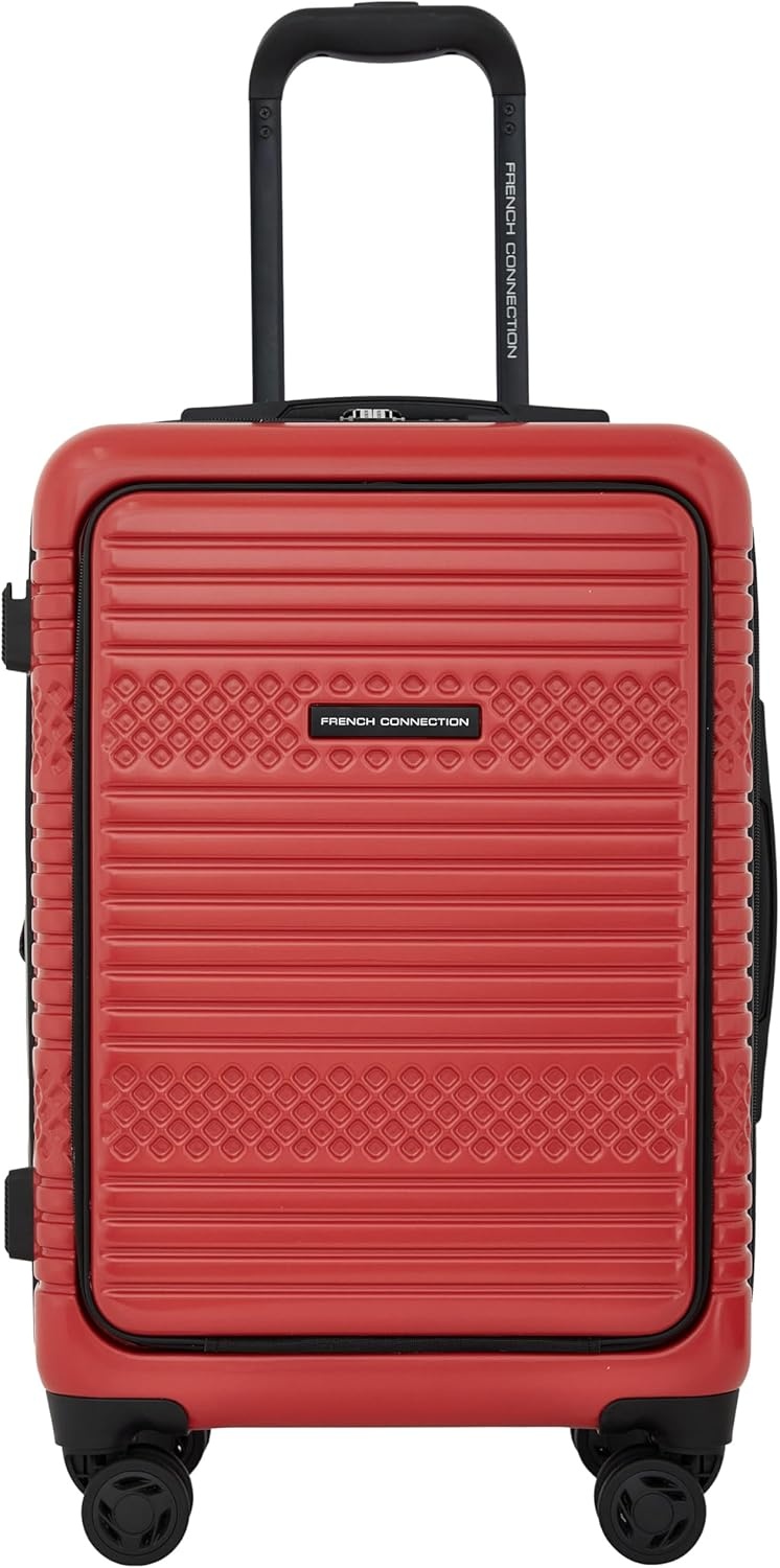 image:imageFrench Connection 5 Piece Mersai Luggage Travel Set Warm TruffleCayenne