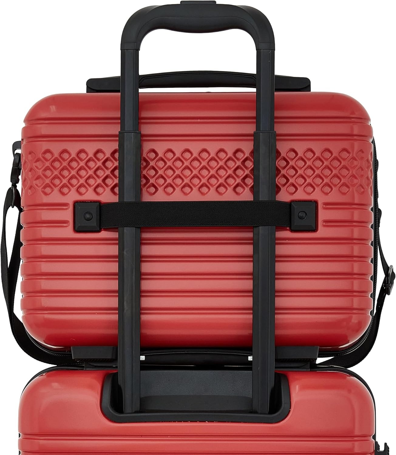 image:imageFrench Connection 5 Piece Mersai Luggage Travel Set Warm TruffleCayenne