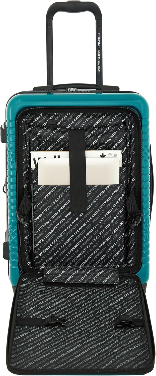 image:imageFrench Connection 5 Piece Mersai Luggage Travel Set Warm TruffleDeep Lake