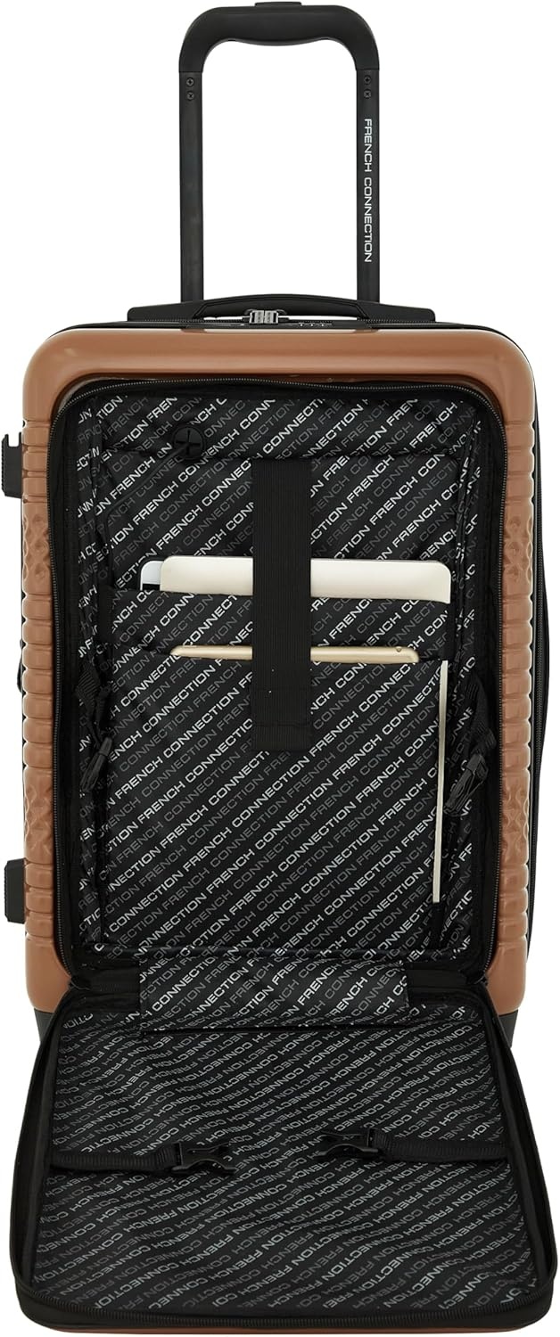 image:imageFrench Connection 5 Piece Mersai Luggage Travel Set Warm TruffleWarm Truffle