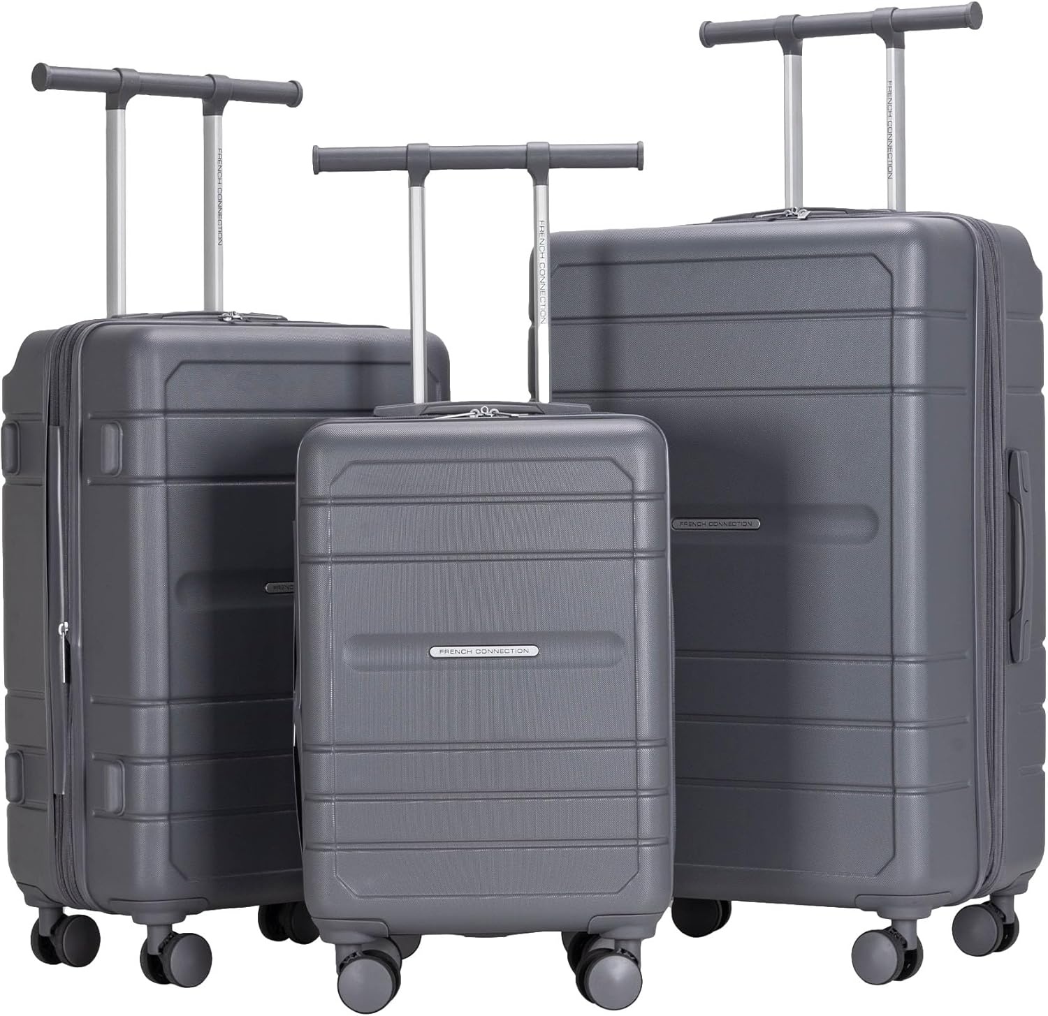 image:imageFrench Connection Le Voyage Luggage Set Quiet Shade 22 CarryOnQuiet Shade