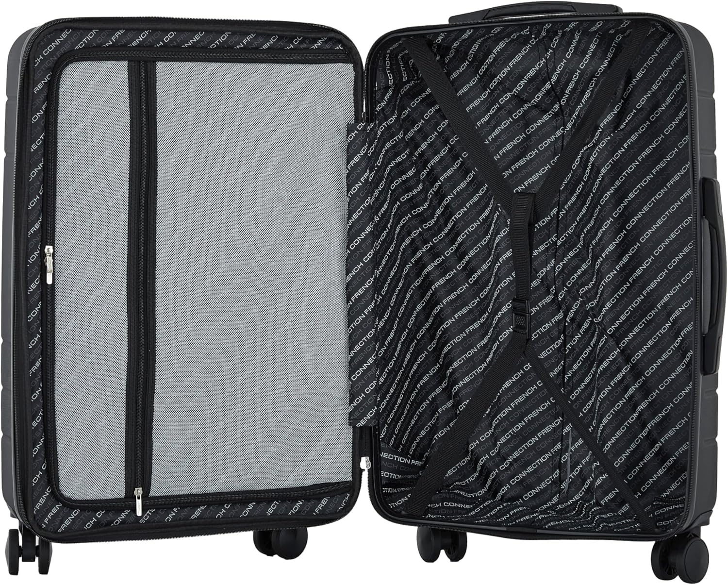 image:imageFrench Connection St Martin CarryOn Luggage with Cup HolderUSB Ports Blue DepthsBlack