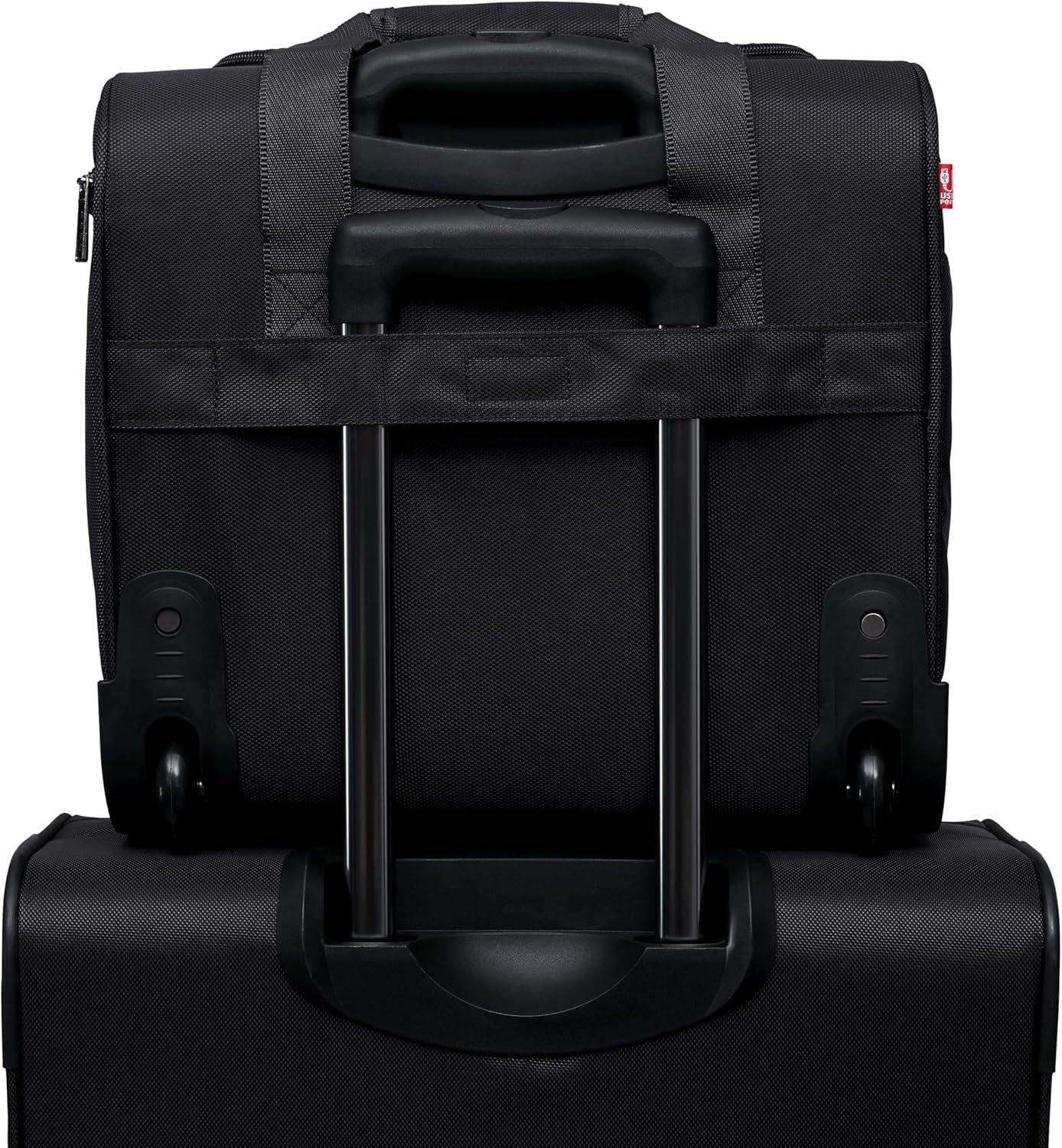 image:imageTPRC 15 Underseat CarryOn Luggage Airline Approved Personal Item with USB Charging Port PurpleBlack