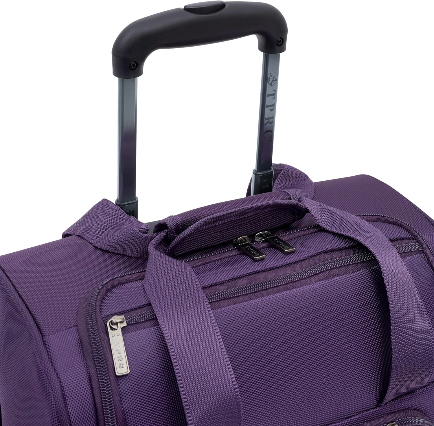 image:imageTPRC 15 Underseat CarryOn Luggage Airline Approved Personal Item with USB Charging Port PurplePurple
