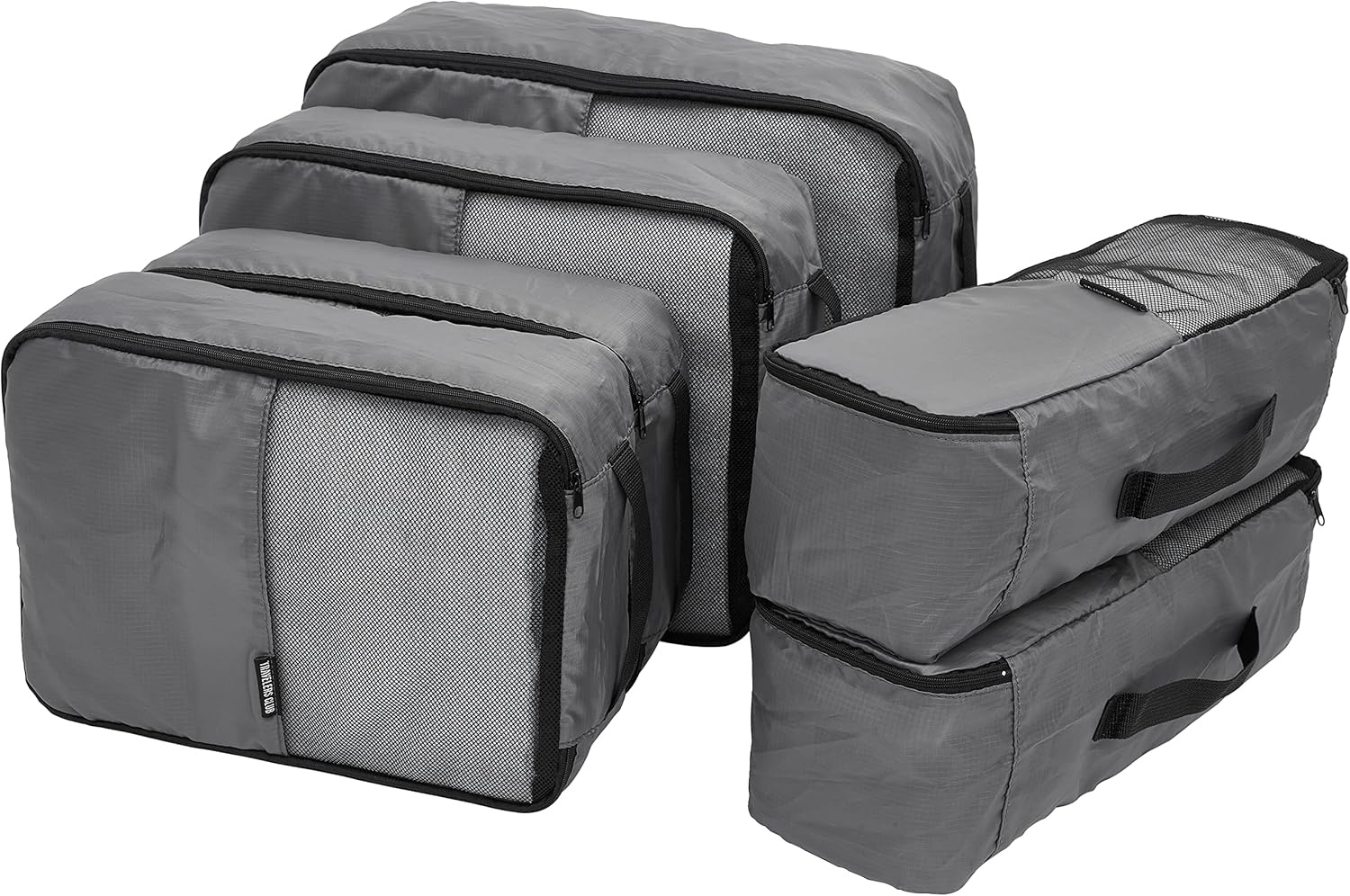 image:imageTravelers Club 14 Piece Riddock Luggage and Travel Accessories Set Navy BlueCharcoal