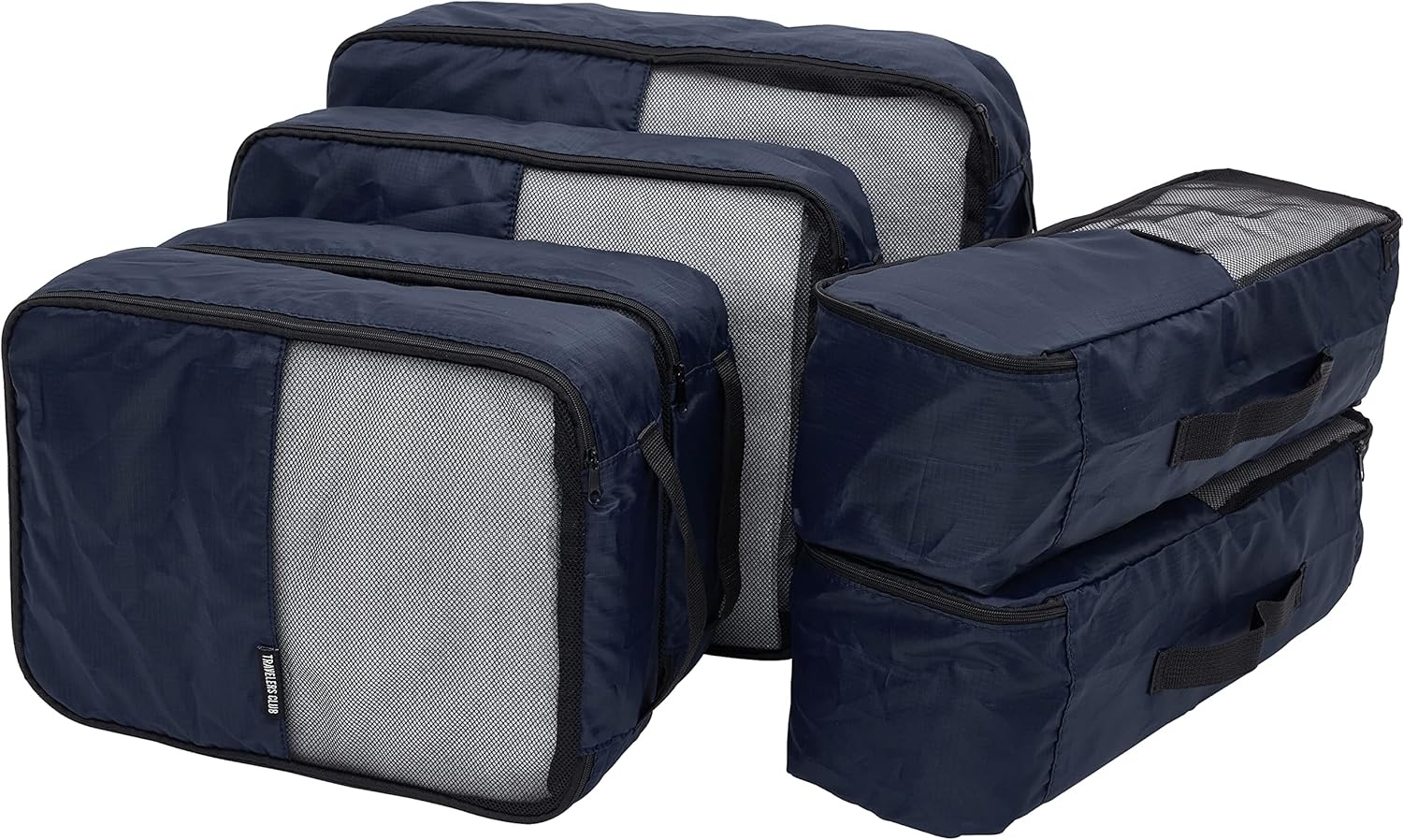 image:imageTravelers Club 14 Piece Riddock Luggage and Travel Accessories Set Navy BlueNavy Blue