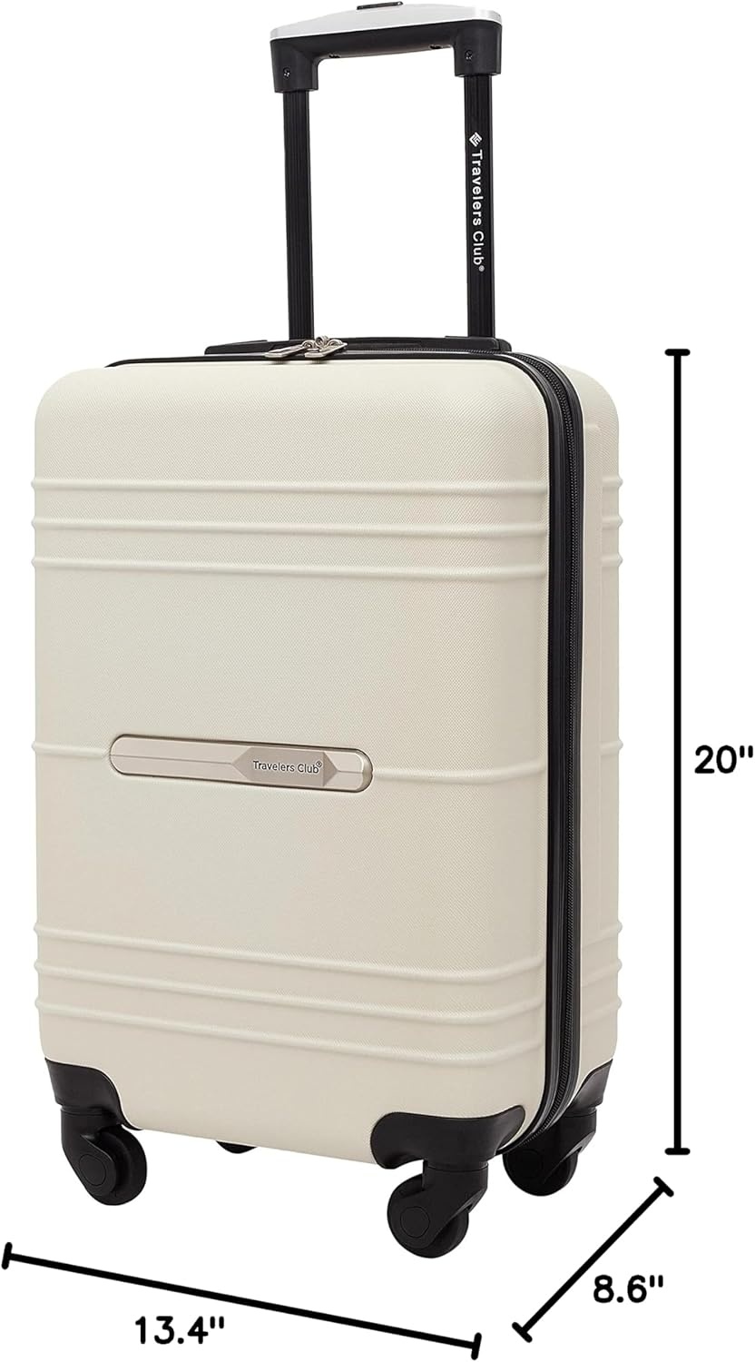 image:imageTravelers Club 22 Richmond Spinner CarryOn Luggage BoneBone