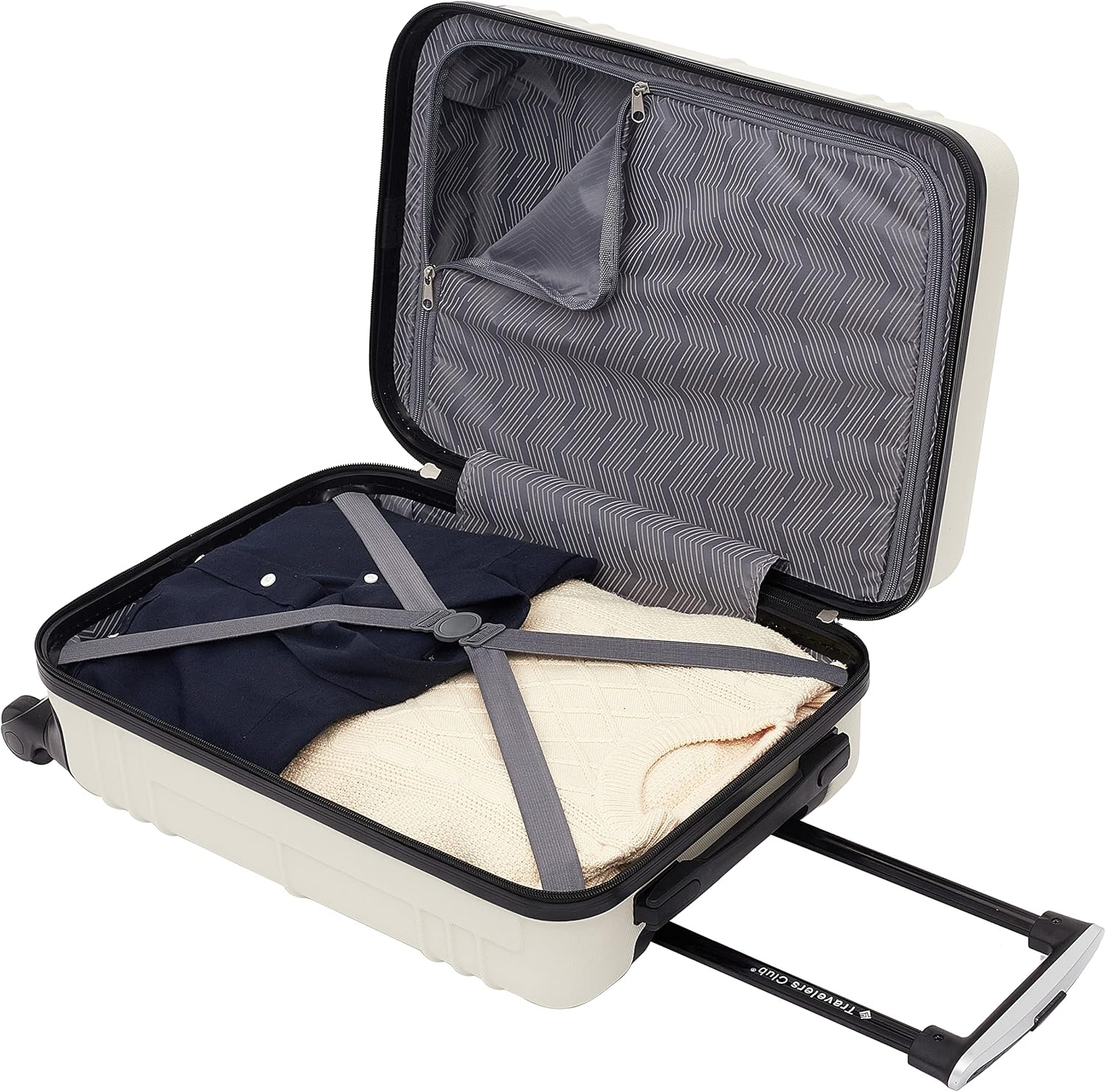 image:imageTravelers Club 22 Richmond Spinner CarryOn Luggage BoneBone