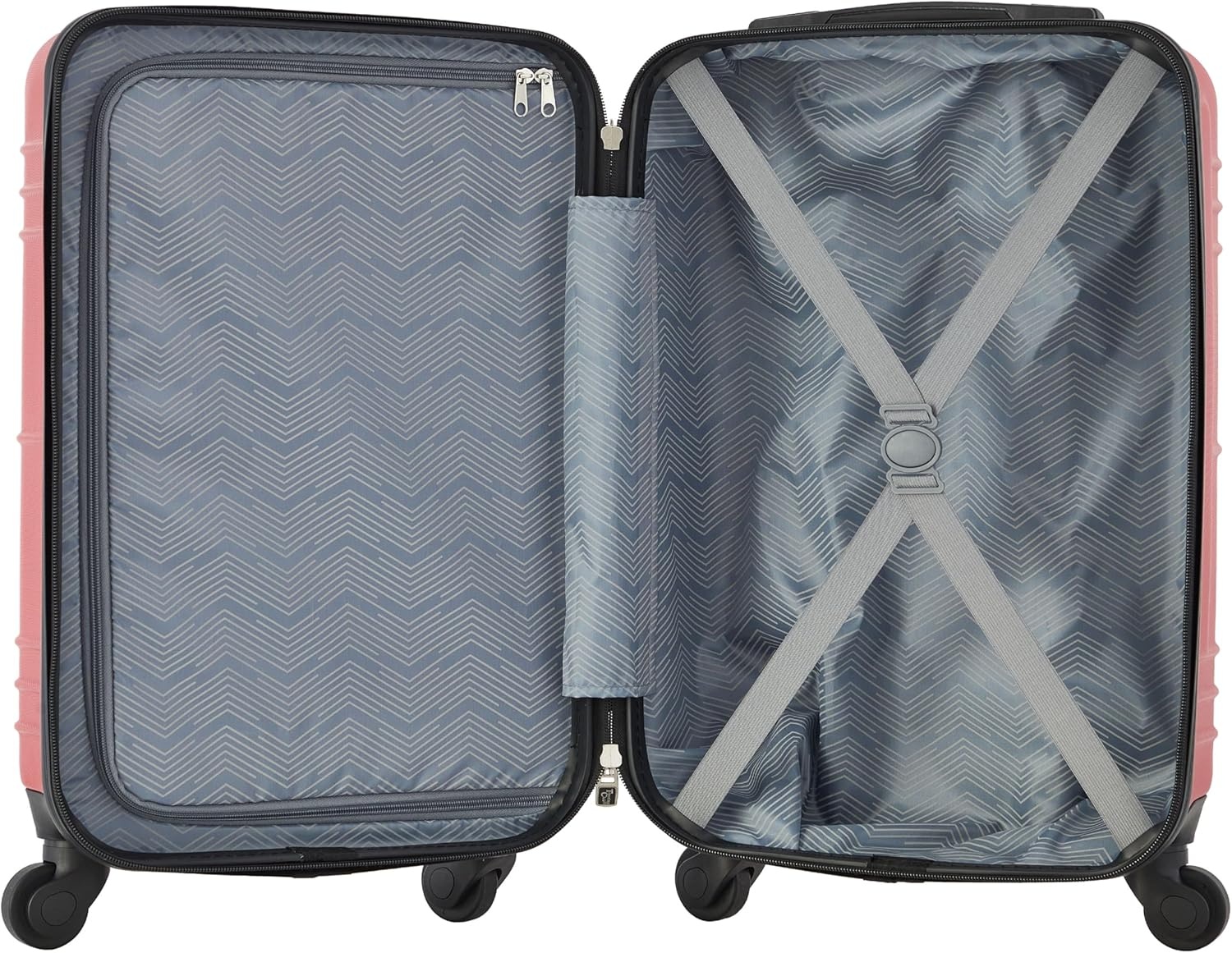 image:imageTravelers Club 22 Richmond Spinner CarryOn Luggage BoneRed