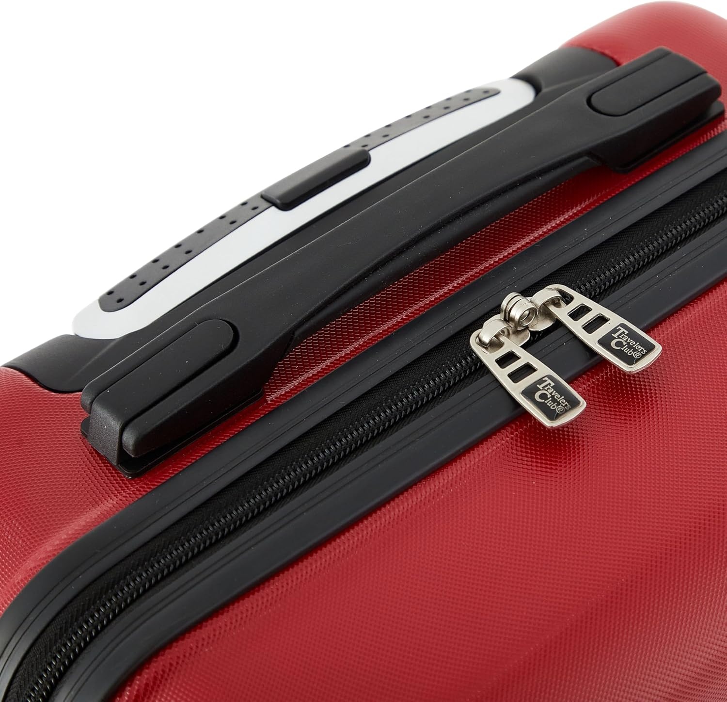 image:imageTravelers Club 22 Richmond Spinner CarryOn Luggage BoneRed