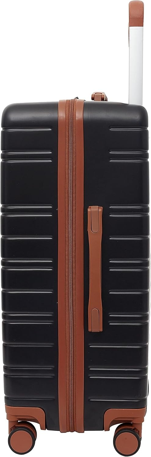 image:imageTravelers Club 2PC or 20 Navigate Luggage Set Burgundy 2PC SetBlack