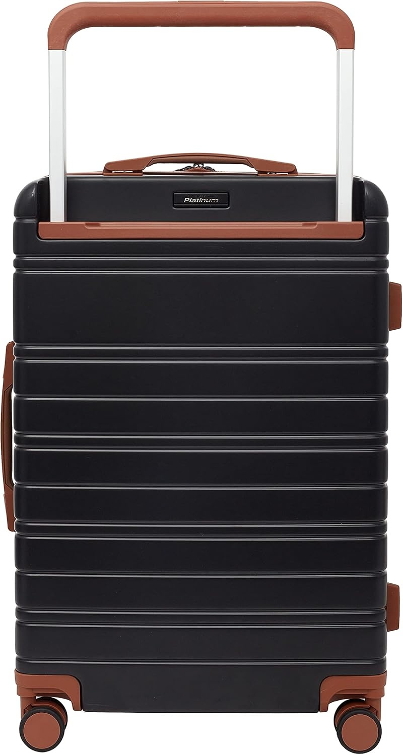 image:imageTravelers Club 2PC or 20 Navigate Luggage Set Burgundy 2PC SetBlack