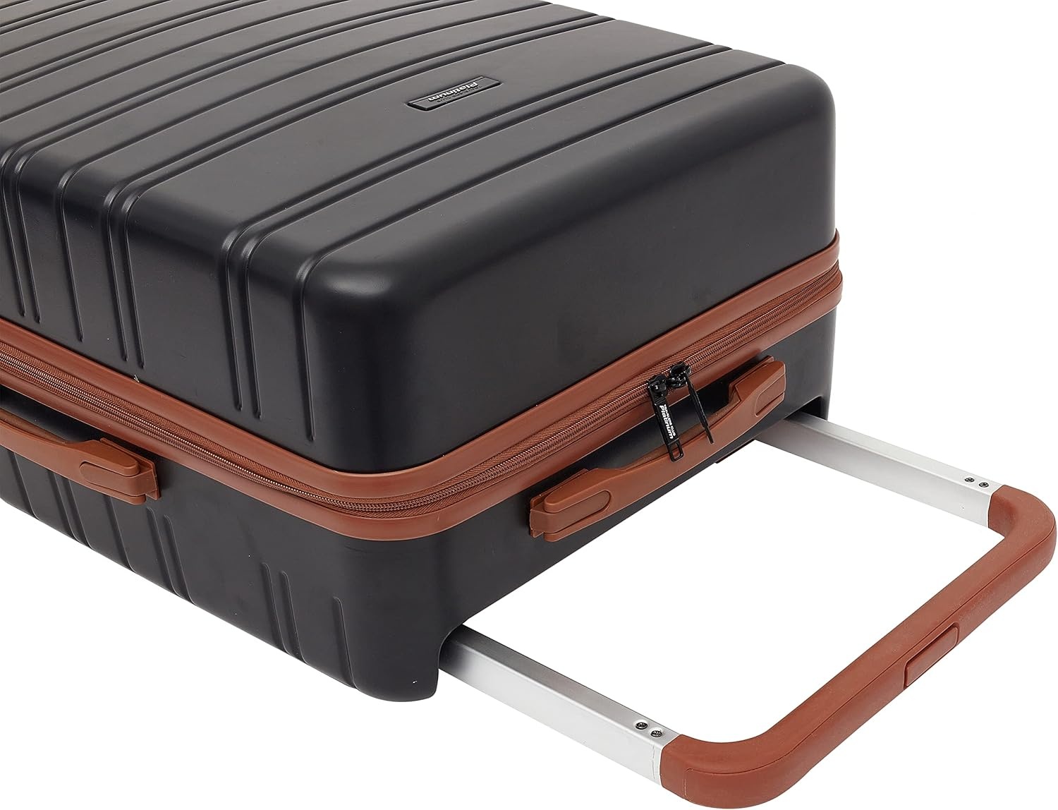 image:imageTravelers Club 2PC or 20 Navigate Luggage Set Burgundy 2PC SetBlack