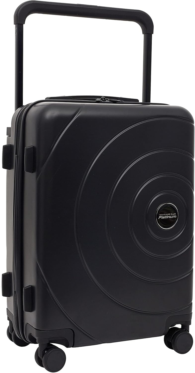 image:imageTravelers Club 2PC or 20 Odyssey Luggage Set Blush 20 CarryOnBlack