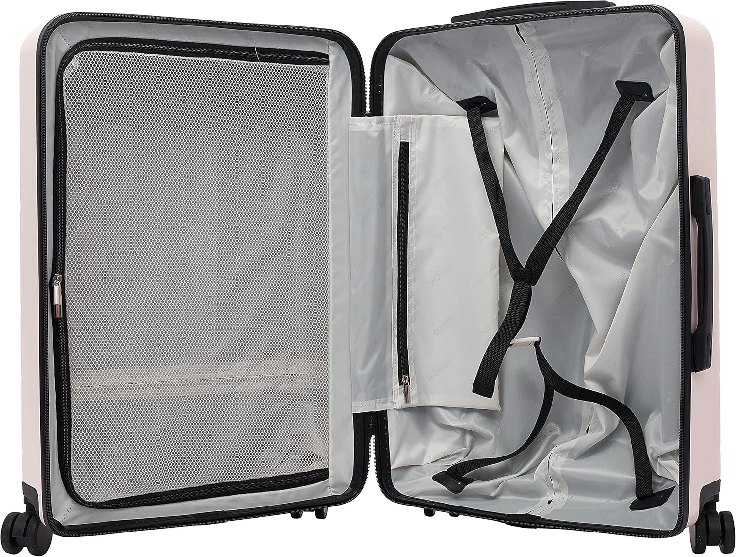 image:imageTravelers Club 2PC or 20 Odyssey Luggage Set Blush 20 CarryOnBlush