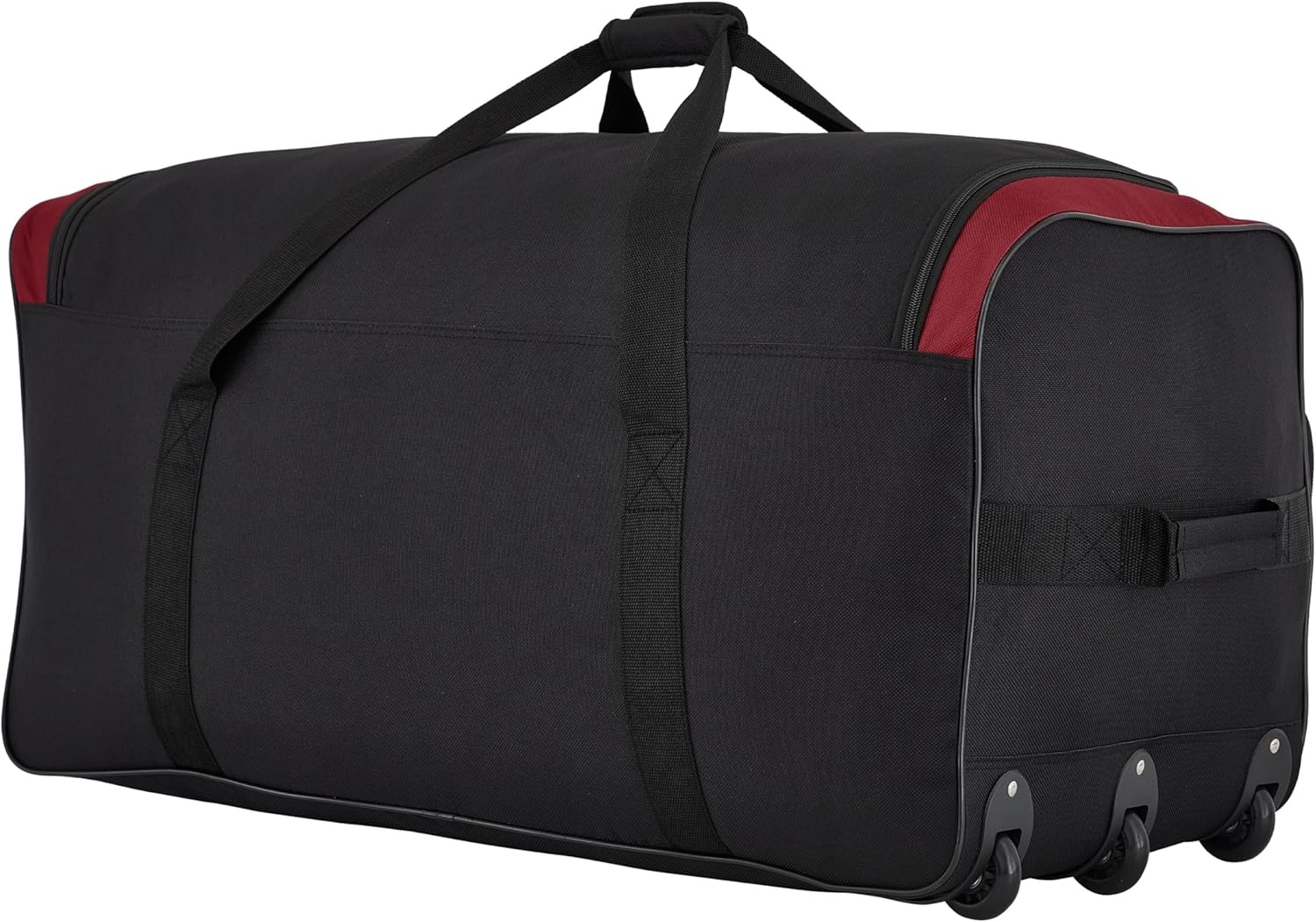 image:imageTravelers Club 36 Asgard 3Wheel Rolling Duffel BagRed