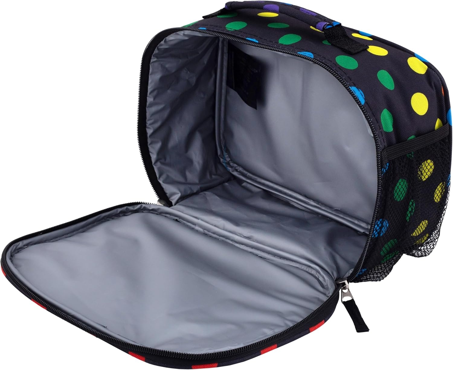 image:imageTravelers Club 5 Piece Kids Luggage Set ButterflyBlack Polkadot