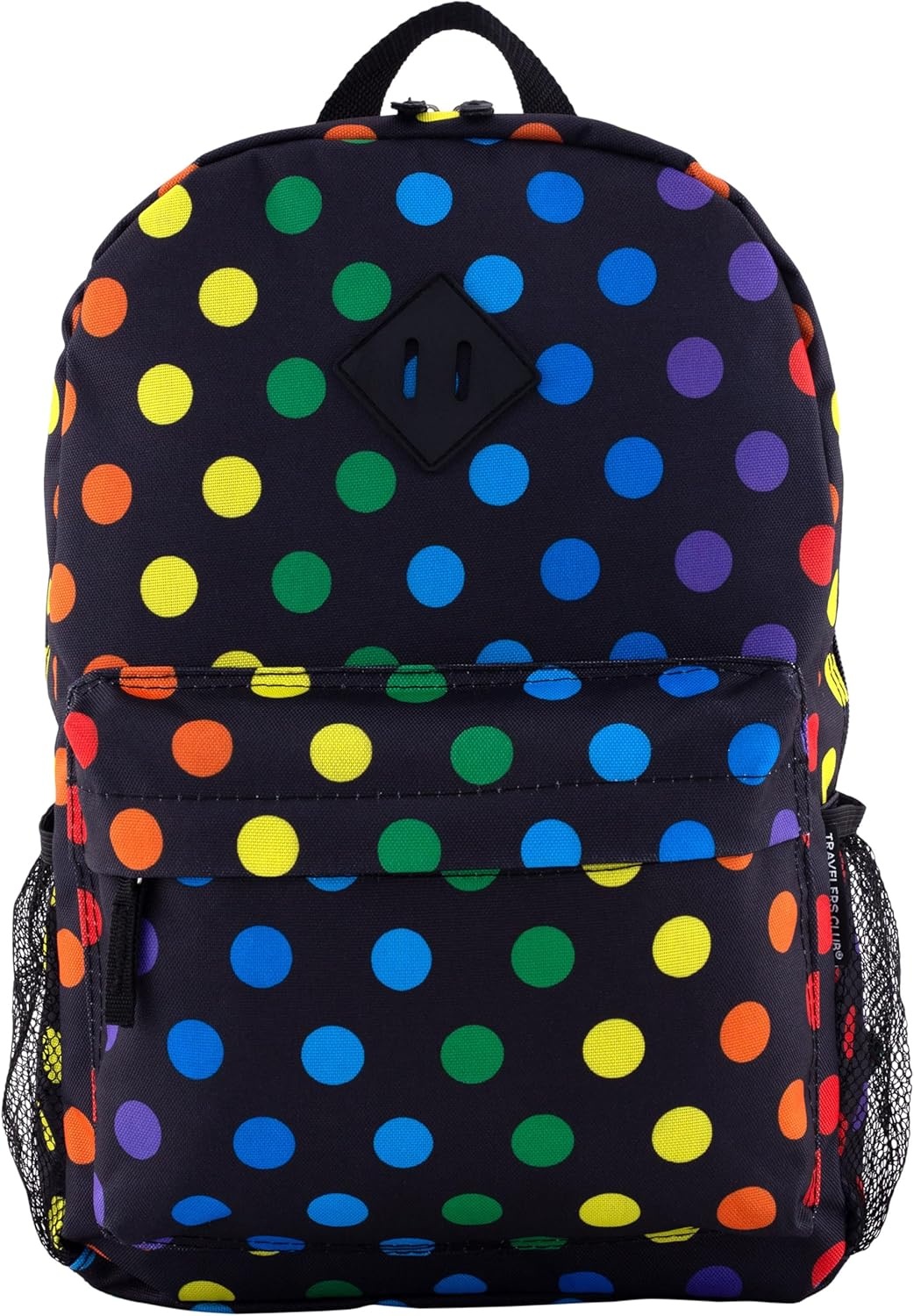 image:imageTravelers Club 5 Piece Kids Luggage Set ButterflyBlack Polkadot