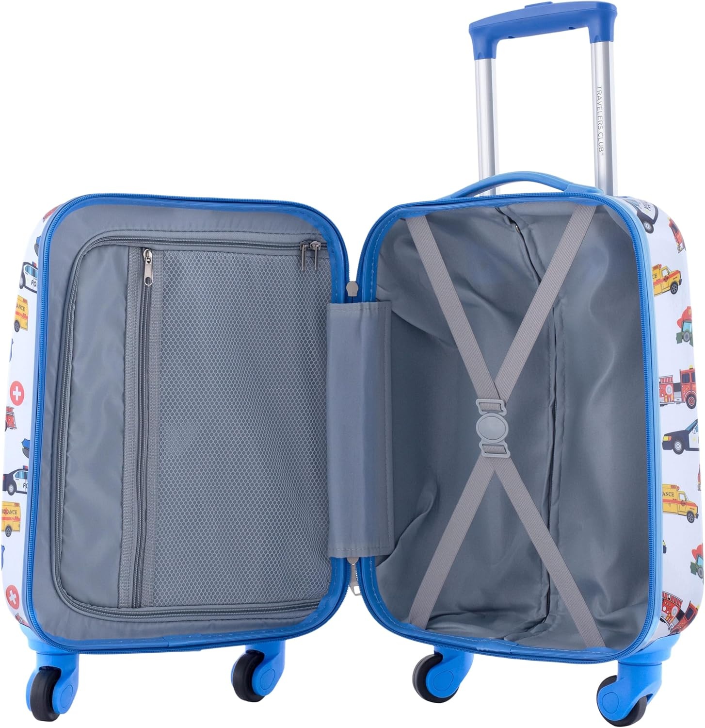 image:imageTravelers Club 5 Piece Kids Luggage Set ButterflyFirst Responders