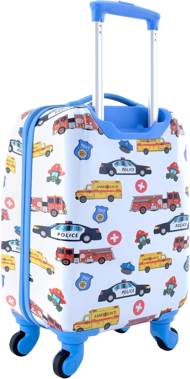 image:imageTravelers Club 5 Piece Kids Luggage Set ButterflyFirst Responders