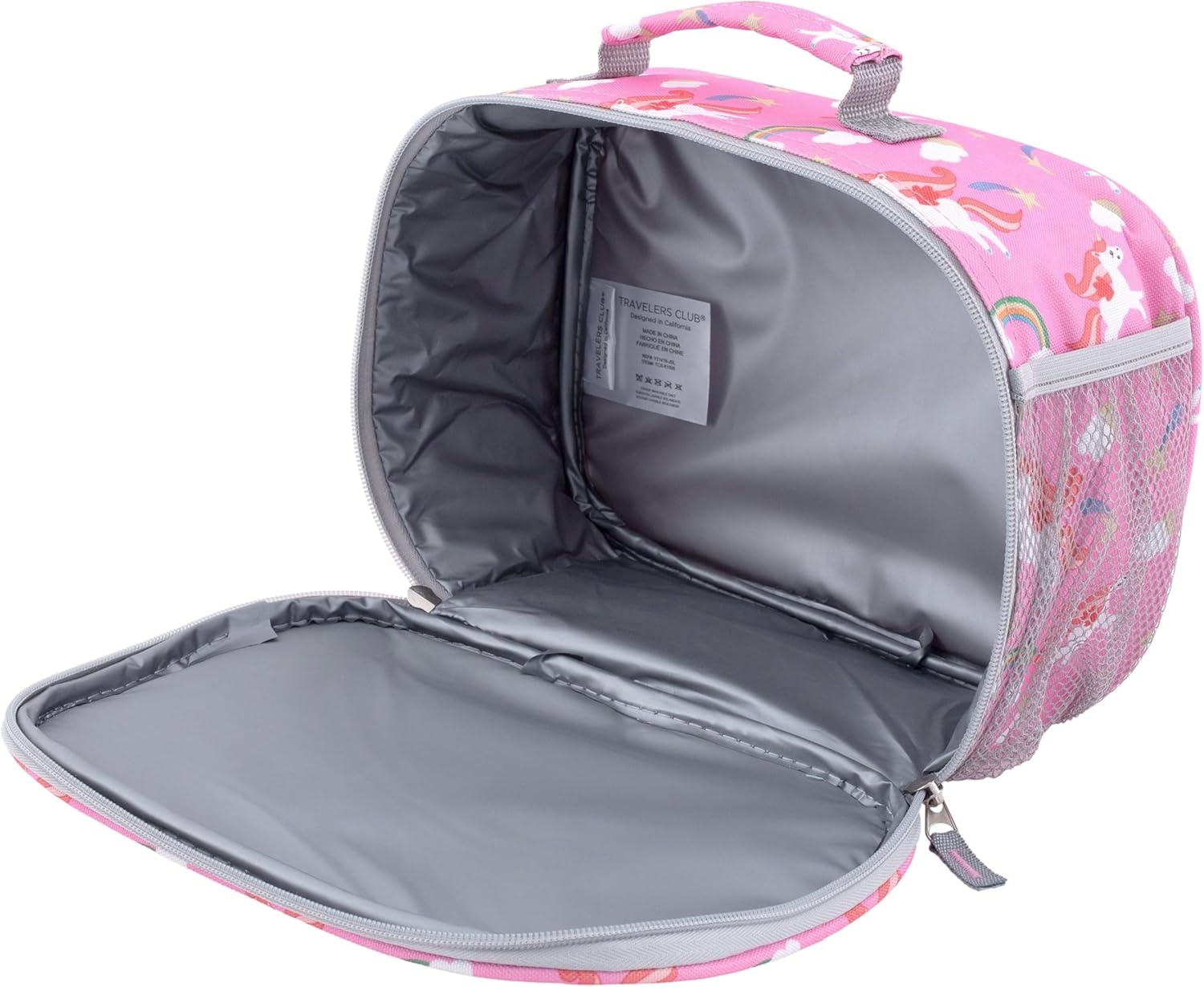 image:imageTravelers Club 5 Piece Kids Luggage Set ButterflyUnicorn