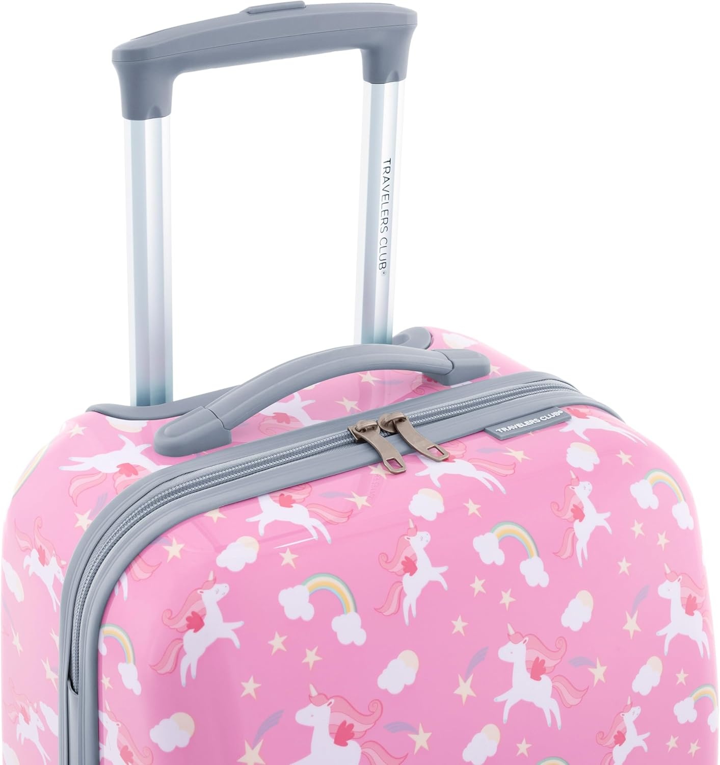 image:imageTravelers Club 5 Piece Kids Luggage Set ButterflyUnicorn