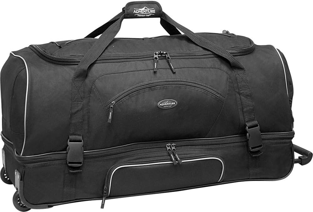 image:imageTravelers Club Adventure Rolling Travel Duffel BagBlack