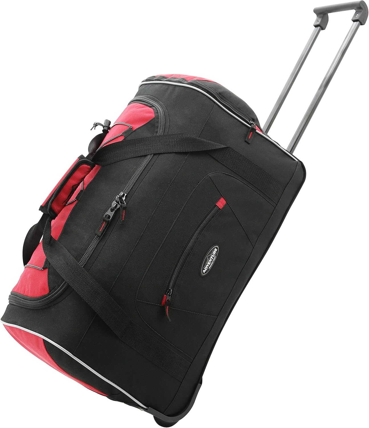 image:imageTravelers Club Adventure Rolling Travel Duffel BagRed