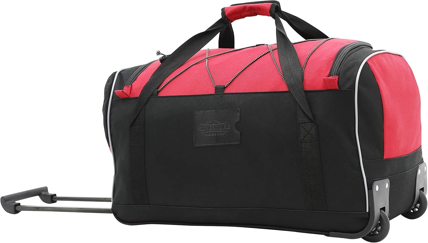 image:imageTravelers Club Adventure Rolling Travel Duffel BagRed