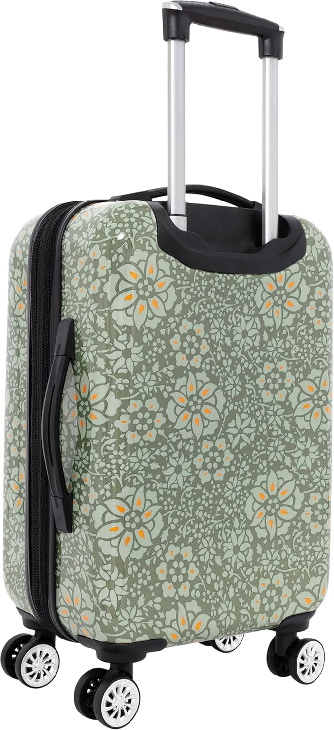 image:imageTravelers Club Unisex Bella Caronia Deluxe 20 3 Piece or 7 Piece Luggage amp Travel Accessories Set JamilaJamila