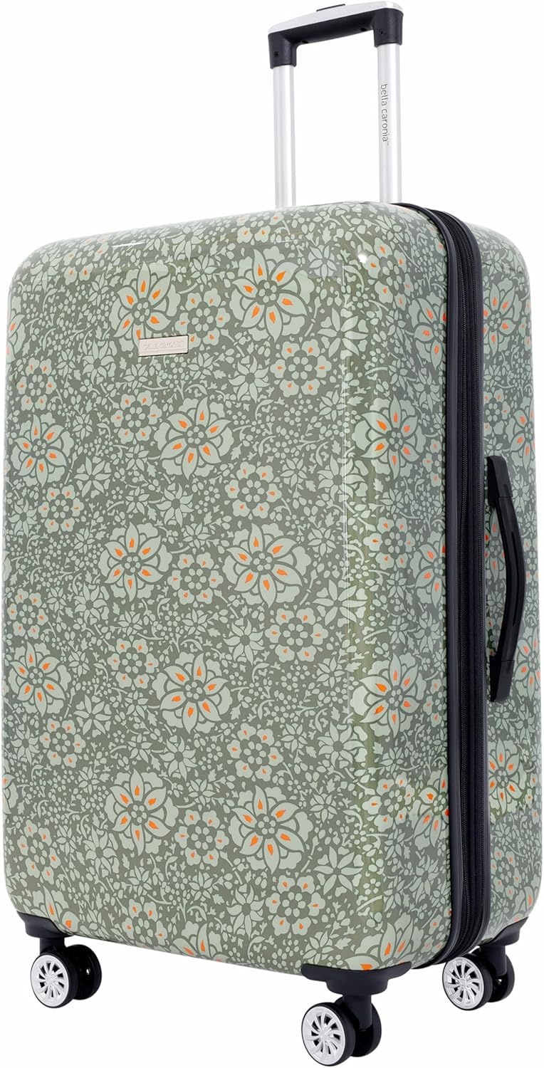 image:imageTravelers Club Unisex Bella Caronia Deluxe 20 3 Piece or 7 Piece Luggage amp Travel Accessories Set JamilaJamila