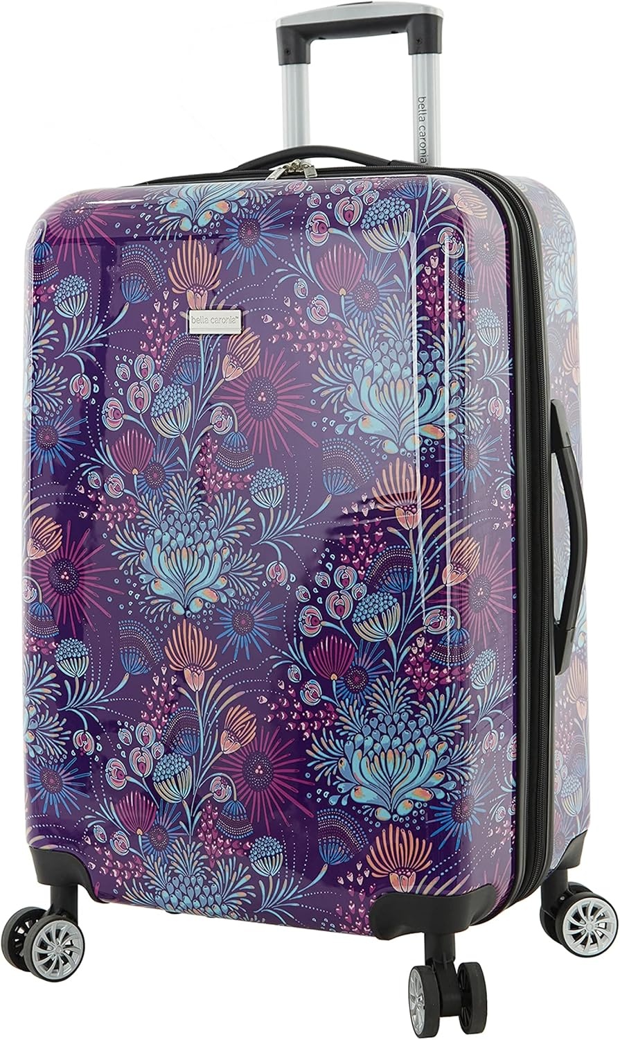 image:imageTravelers Club Unisex Bella Caronia Deluxe 20 3 Piece or 7 Piece Luggage amp Travel Accessories Set JamilaJardin