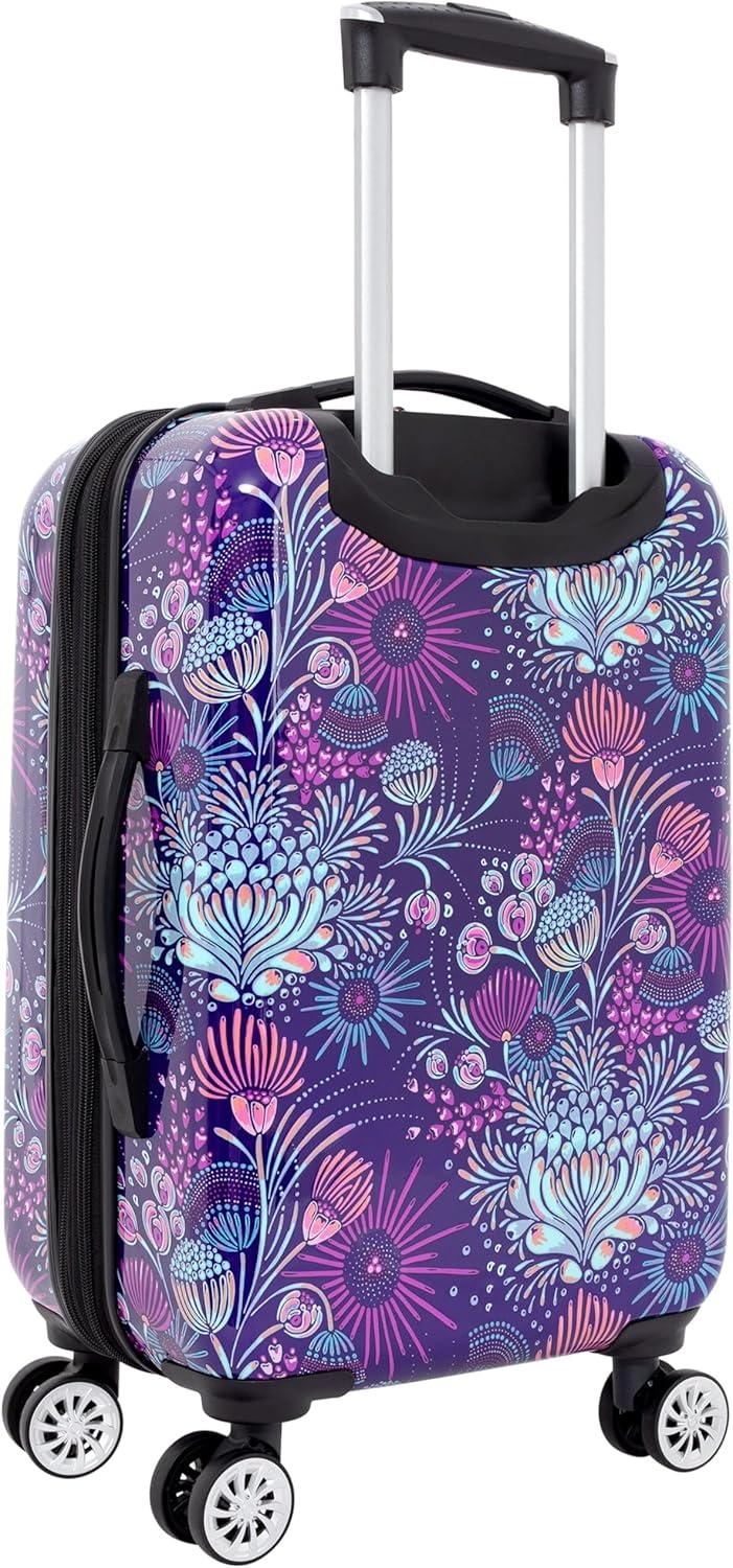 image:imageTravelers Club Unisex Bella Caronia Deluxe 20 3 Piece or 7 Piece Luggage amp Travel Accessories Set JamilaJardin