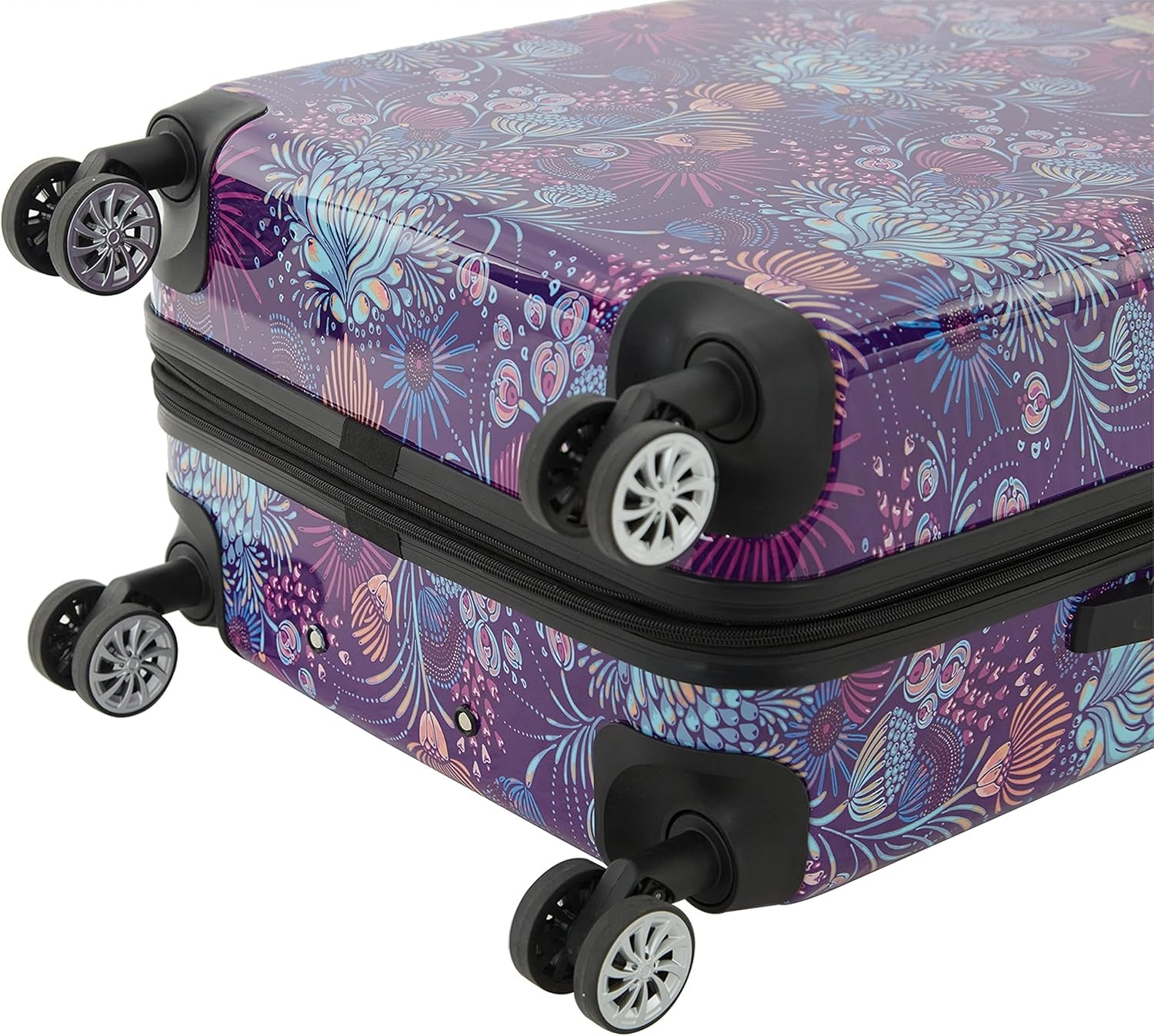 image:imageTravelers Club Unisex Bella Caronia Deluxe 20 3 Piece or 7 Piece Luggage amp Travel Accessories Set JamilaJardin