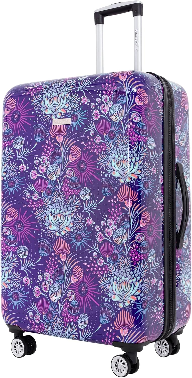 image:imageTravelers Club Unisex Bella Caronia Deluxe 20 3 Piece or 7 Piece Luggage amp Travel Accessories Set JamilaJardin