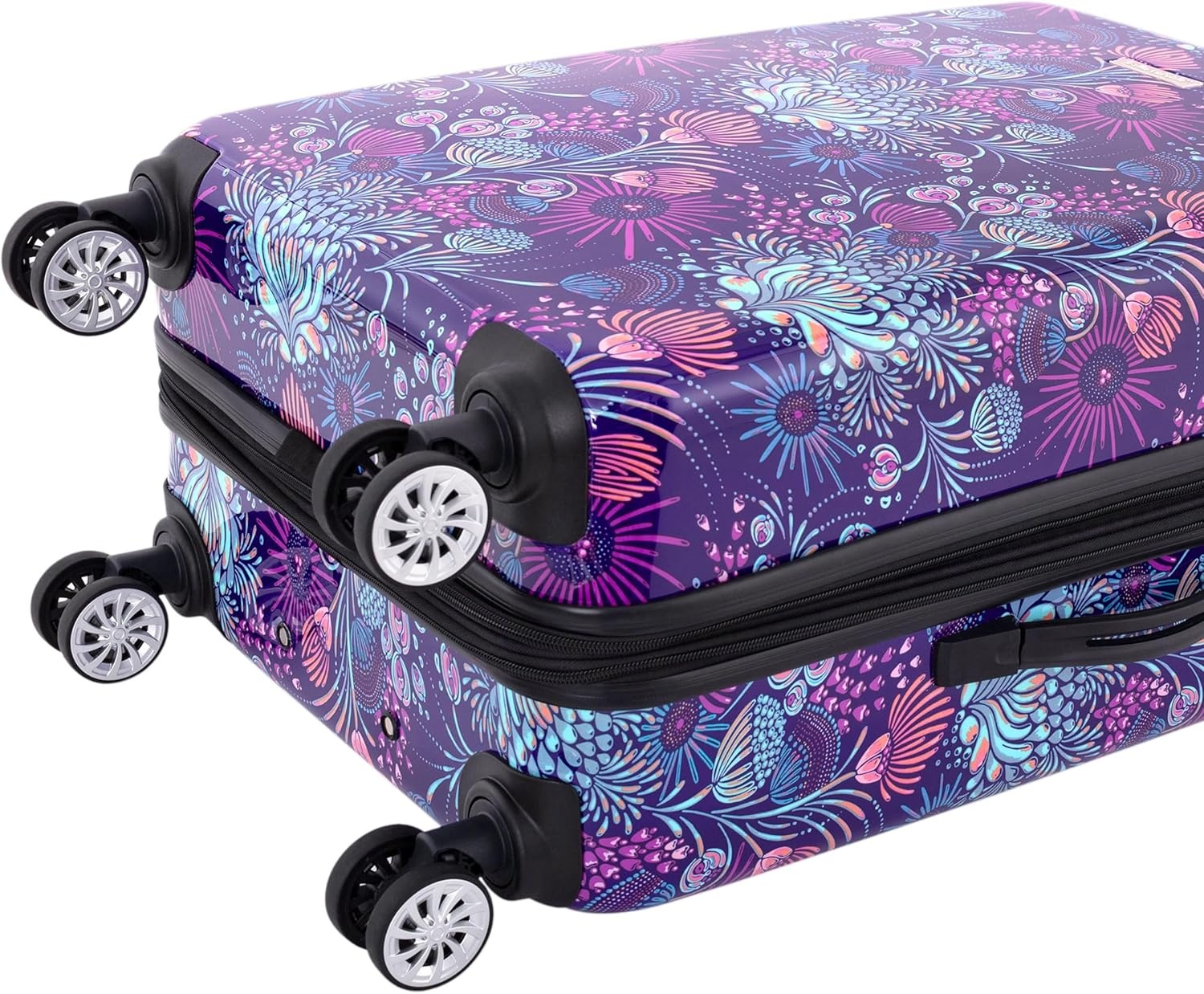 image:imageTravelers Club Unisex Bella Caronia Deluxe 20 3 Piece or 7 Piece Luggage amp Travel Accessories Set JamilaJardin