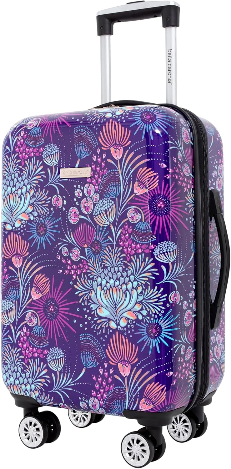 image:imageTravelers Club Unisex Bella Caronia Deluxe 20 3 Piece or 7 Piece Luggage amp Travel Accessories Set JamilaJardin